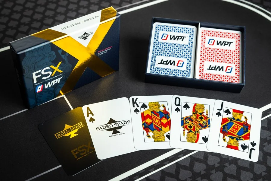 Special Edition: World Poker Tour FSX Playing Cards — Faded